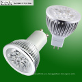 Foco de 12V MR16 LED / luz del punto